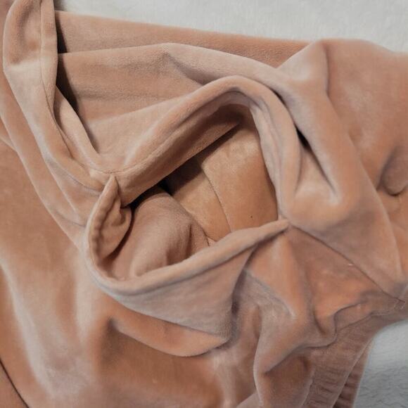 FILA Misty Rose Velour Quarter Zip Pullover Hoodie‎ Women's Size XL - Picture 9 of 16